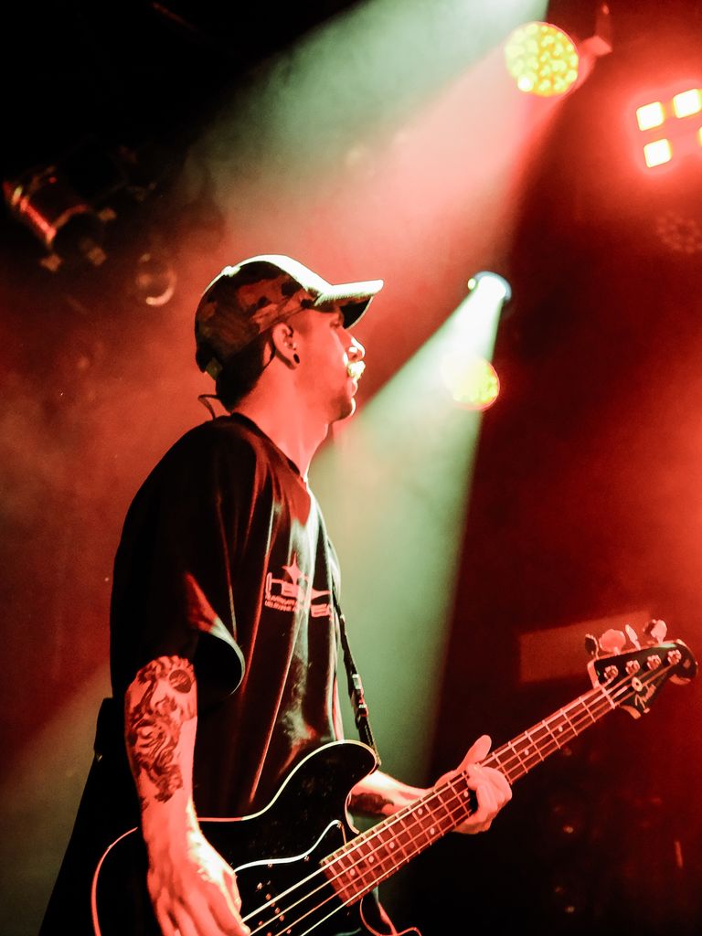 Fallweather performing live at The Gov in Adelaide